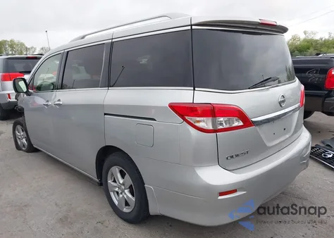 2014 Nissan Quest Sv z USA, uszkodzony, nr VIN JN8AE2KP3E9104484
